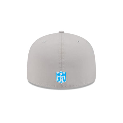 Detroit Lions 2025 Sideline Hot Weather Gray 59FIFTY Fitted Hat
