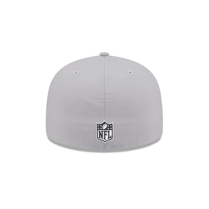 Pittsburgh Steelers 2025 Sideline Hot Weather Gray 59FIFTY Fitted Hat