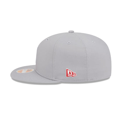 San Francisco 49ers 2025 Sideline Hot Weather Gray 59FIFTY Fitted Hat