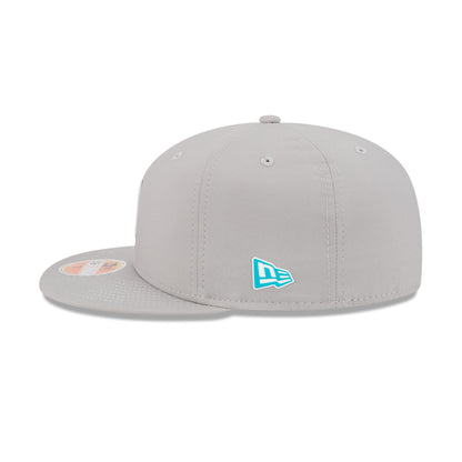 Miami Dolphins 2025 Sideline Hot Weather Gray 59FIFTY Fitted Hat