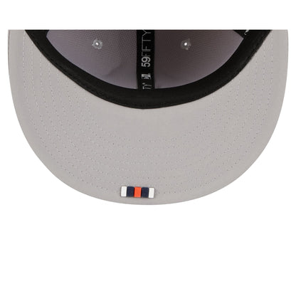 Chicago Bears 2025 Sideline Hot Weather Gray 59FIFTY Fitted Hat
