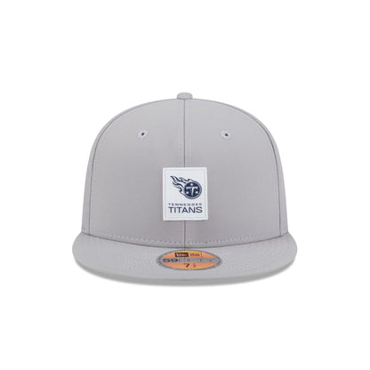 Tennessee Titans 2025 Sideline Hot Weather Gray 59FIFTY Fitted Hat