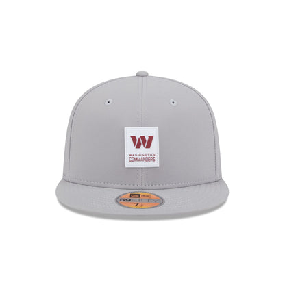 Washington Commanders 2025 Sideline Hot Weather Gray 59FIFTY Fitted Hat