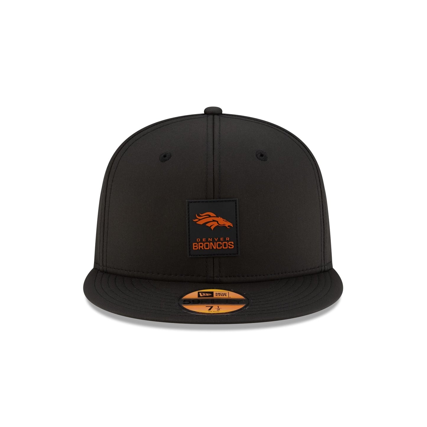 Denver Broncos 2025 Sideline Hot Weather Black 59FIFTY Fitted Hat