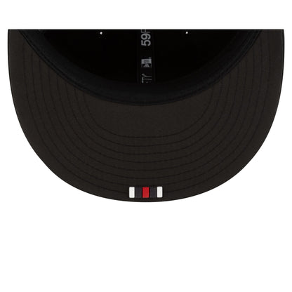 Houston Texans 2025 Sideline Hot Weather Black 59FIFTY Fitted Hat