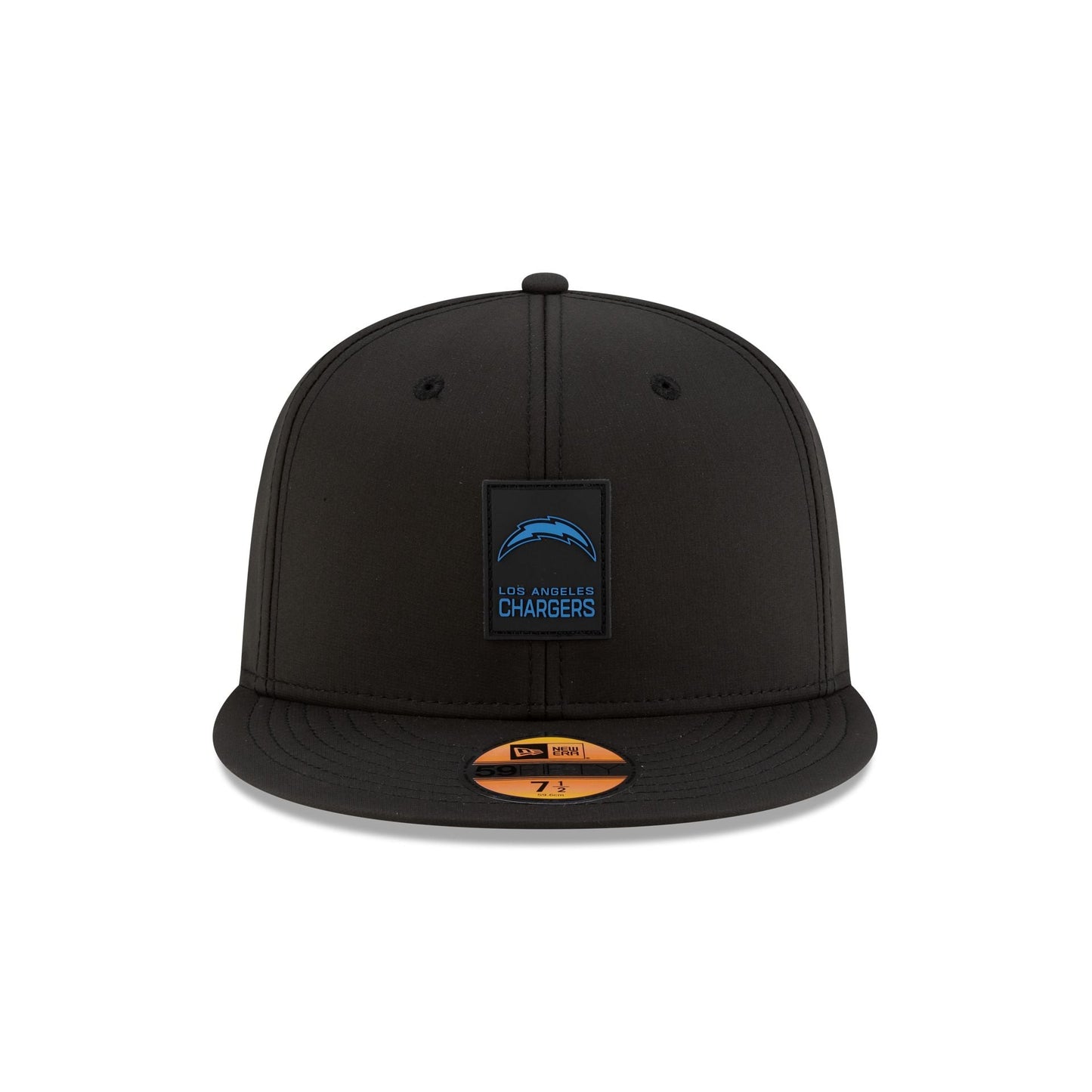 Los Angeles Chargers 2025 Sideline Hot Weather Black 59FIFTY Fitted Hat