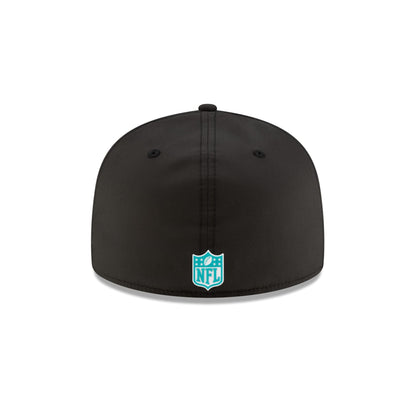 Miami Dolphins 2025 Sideline Hot Weather Black 59FIFTY Fitted Hat