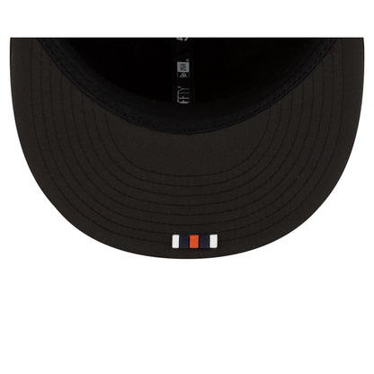 Chicago Bears 2025 Sideline Hot Weather Black 59FIFTY Fitted Hat