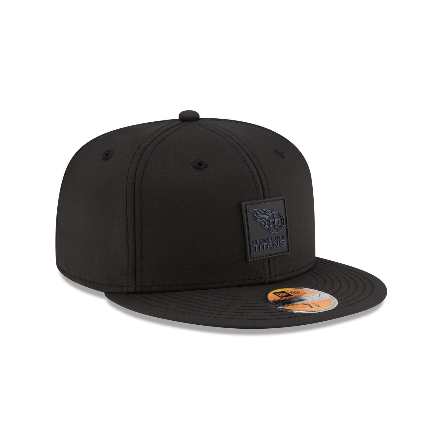 Tennessee Titans 2025 Sideline Hot Weather Black 59FIFTY Fitted Hat