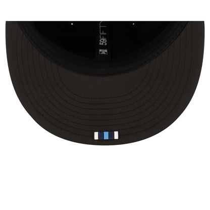 Tennessee Titans 2025 Sideline Hot Weather Black 59FIFTY Fitted Hat