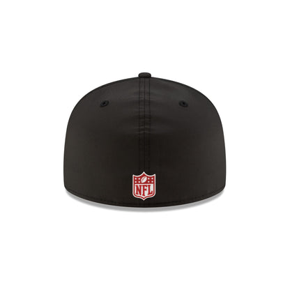 Tampa Bay Buccaneers 2025 Sideline Hot Weather Black 59FIFTY Fitted Hat