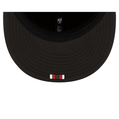 Tampa Bay Buccaneers 2025 Sideline Hot Weather Black 59FIFTY Fitted Hat