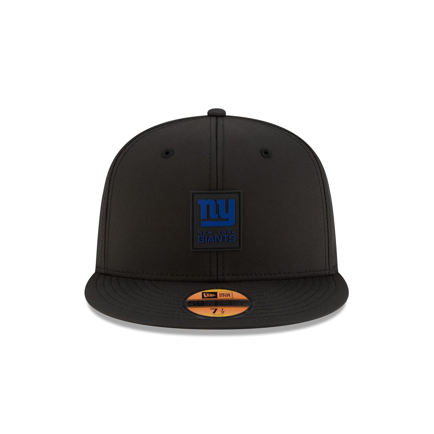 New York Giants 2025 Sideline Hot Weather Black 59FIFTY Fitted Hat