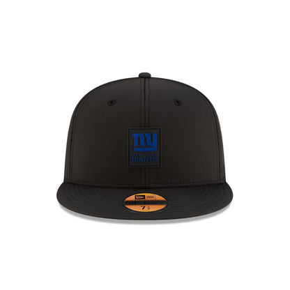 New York Giants 2025 Sideline Hot Weather Black 59FIFTY Fitted Hat