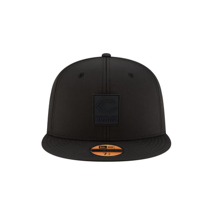 Chicago Bears 2025 Sideline Hot Weather Black C 59FIFTY Fitted Hat