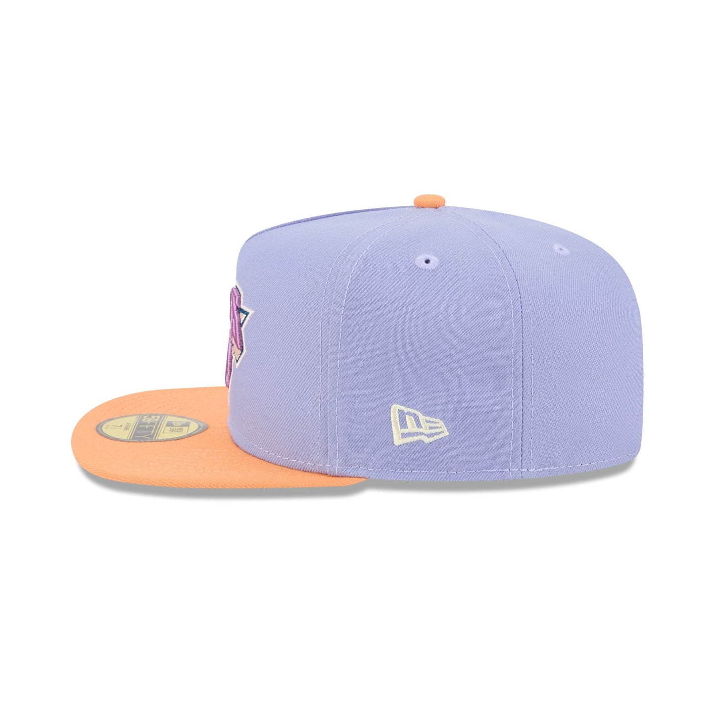 New York Knicks Lavender 59FIFTY A-Frame Fitted Hat