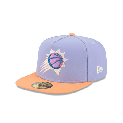 Phoenix Suns Lavender 59FIFTY A-Frame Fitted Hat