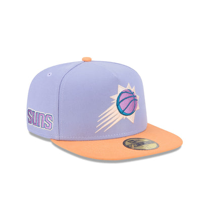 Phoenix Suns Lavender 59FIFTY A-Frame Fitted Hat