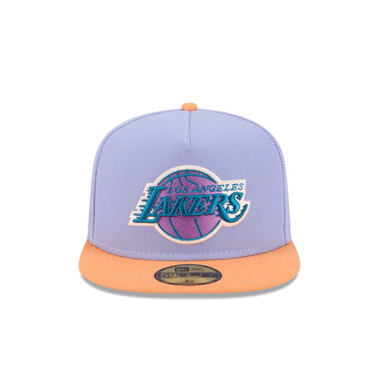 Los Angeles Lakers Lavender 59FIFTY A-Frame Fitted Hat