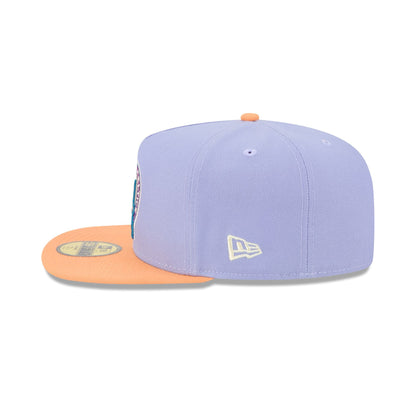 Boston Celtics Lavender 59FIFTY A-Frame Fitted Hat