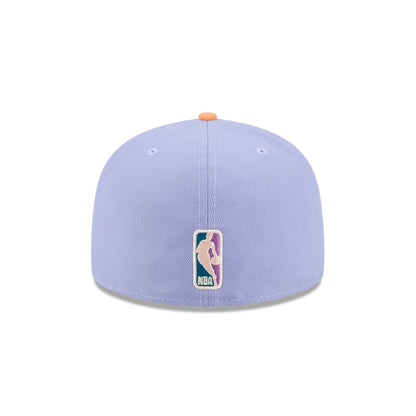 Boston Celtics Lavender 59FIFTY A-Frame Fitted Hat