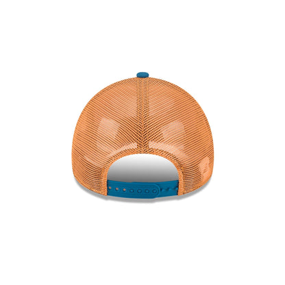New York Knicks Orange Glaze 9FORTY A-Frame Trucker Hat