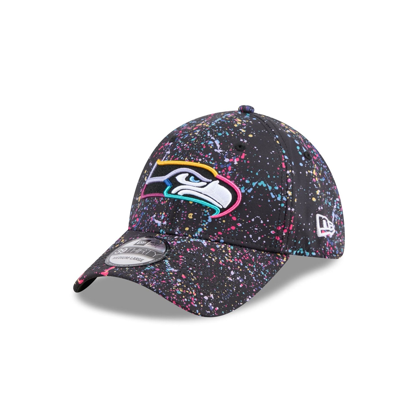 Seattle Seahawks 2025 Crucial Catch 39THIRTY Stretch Fit Hat