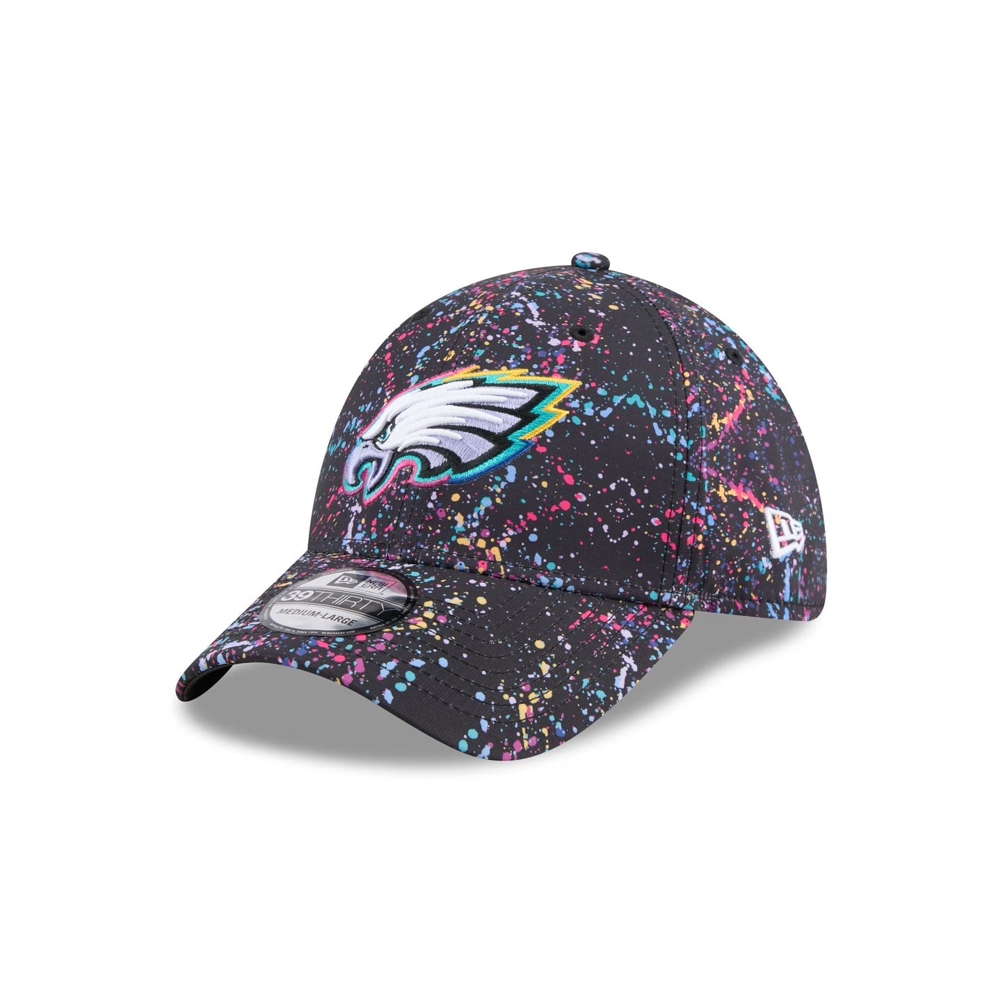 Philadelphia Eagles 2025 Crucial Catch 39THIRTY Stretch Fit Hat