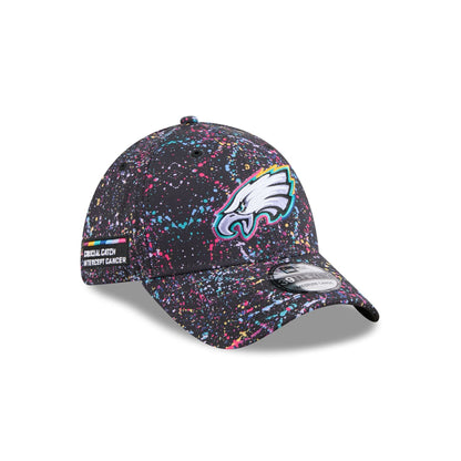 Philadelphia Eagles 2025 Crucial Catch 39THIRTY Stretch Fit Hat