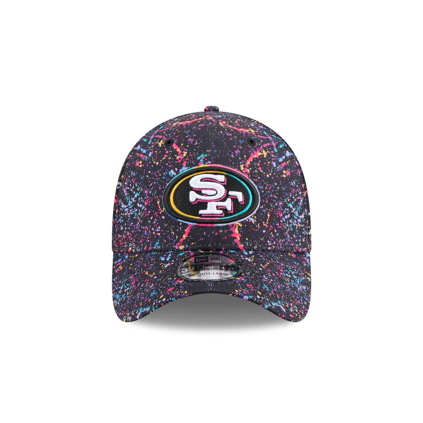 San Francisco 49ers 2025 Crucial Catch 39THIRTY Stretch Fit Hat