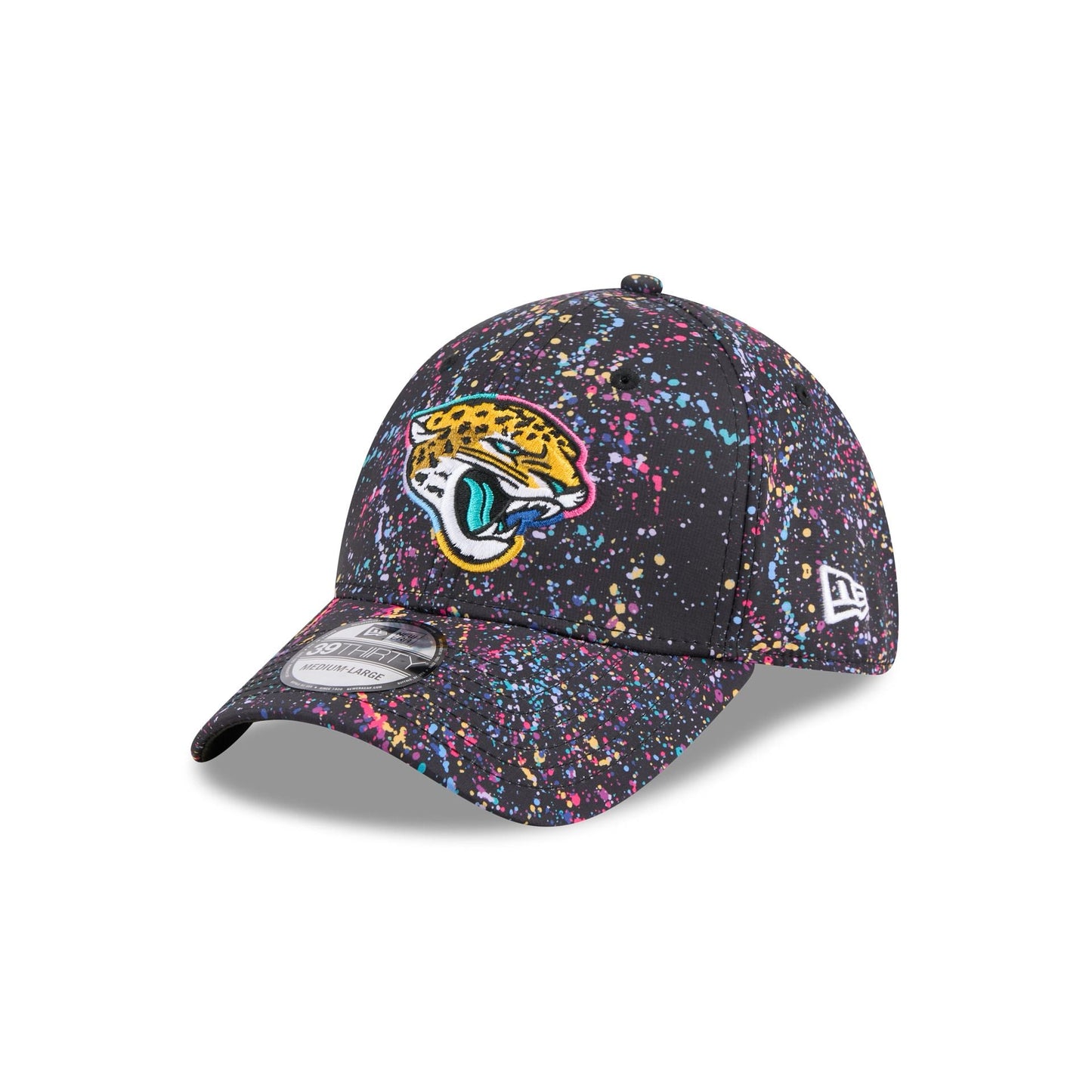 Jacksonville Jaguars 2025 Crucial Catch 39THIRTY Stretch Fit Hat
