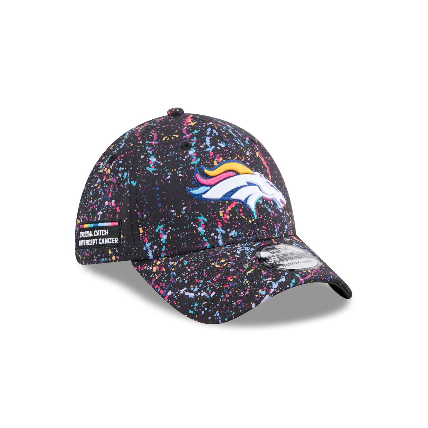 Denver Broncos 2025 Crucial Catch 39THIRTY Stretch Fit Hat