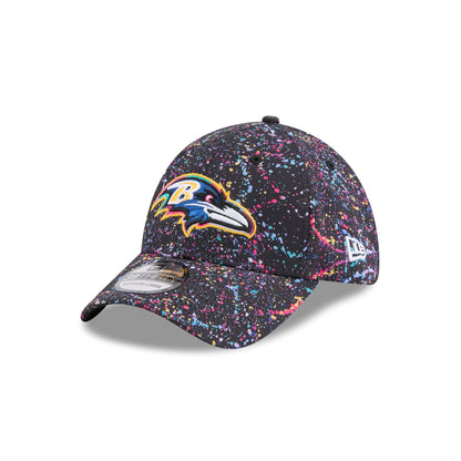 Baltimore Ravens 2025 Crucial Catch 39THIRTY Stretch Fit Hat