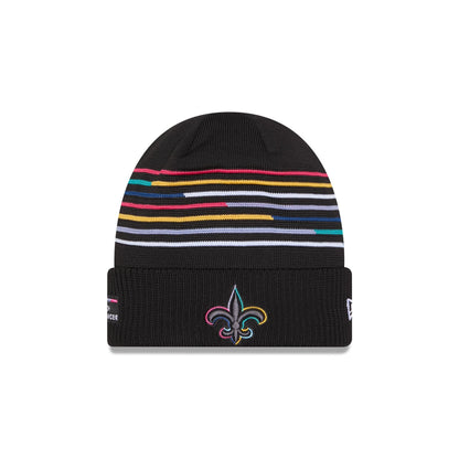 New Orleans Saints 2025 Crucial Catch Cuff Knit Hat