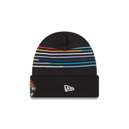 Jacksonville Jaguars 2025 Crucial Catch Cuff Knit Hat