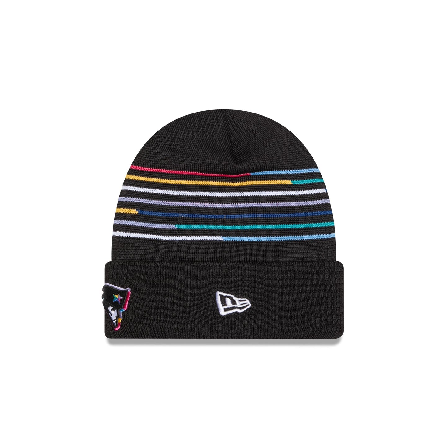 New England Patriots 2025 Crucial Catch Cuff Knit Hat