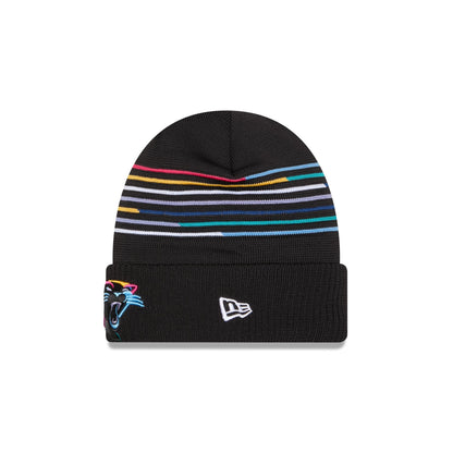 Carolina Panthers 2025 Crucial Catch Cuff Knit Hat