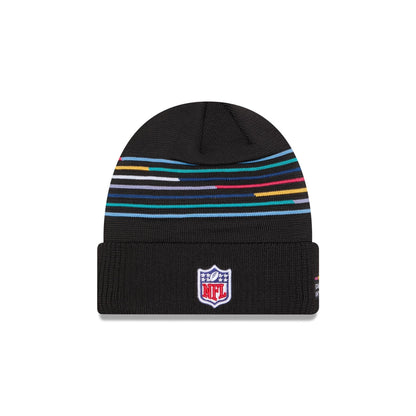 Carolina Panthers 2025 Crucial Catch Cuff Knit Hat