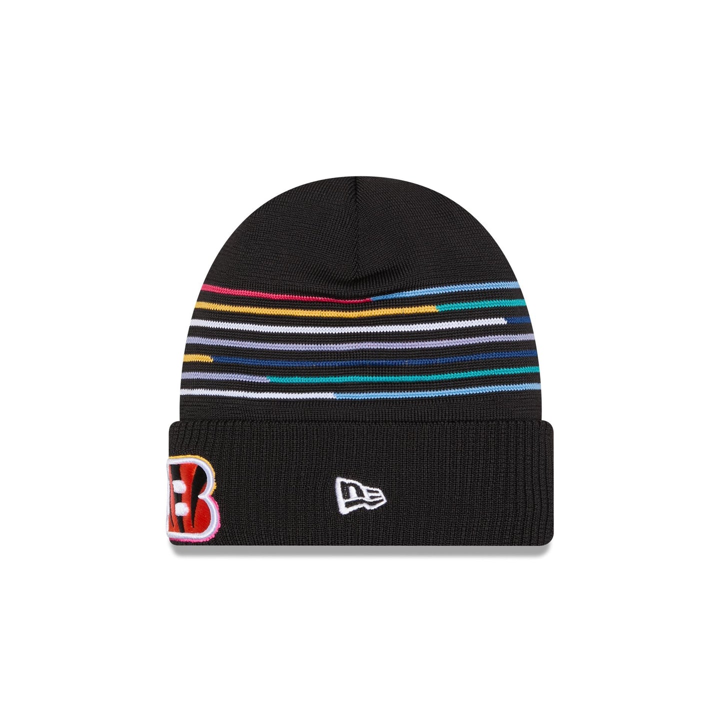 Cincinnati Bengals 2025 Crucial Catch Cuff Knit Hat