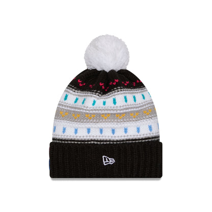 Pittsburgh Steelers 2025 Crucial Catch Women's Pom Knit Hat