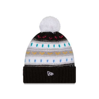 Buffalo Bills 2025 Crucial Catch Women's Pom Knit Hat