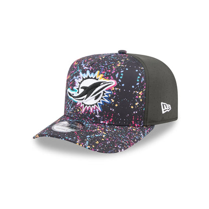 Miami Dolphins 2025 Crucial Catch 9FIFTY A-Frame Snapback Hat