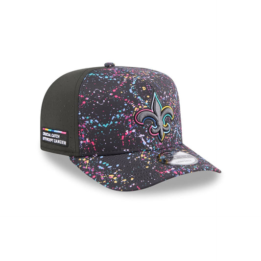 New Orleans Saints 2025 Crucial Catch 9FIFTY A-Frame Snapback Hat