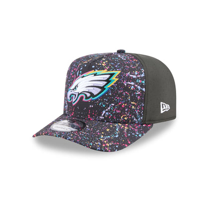 Philadelphia Eagles 2025 Crucial Catch 9FIFTY A-Frame Snapback Hat