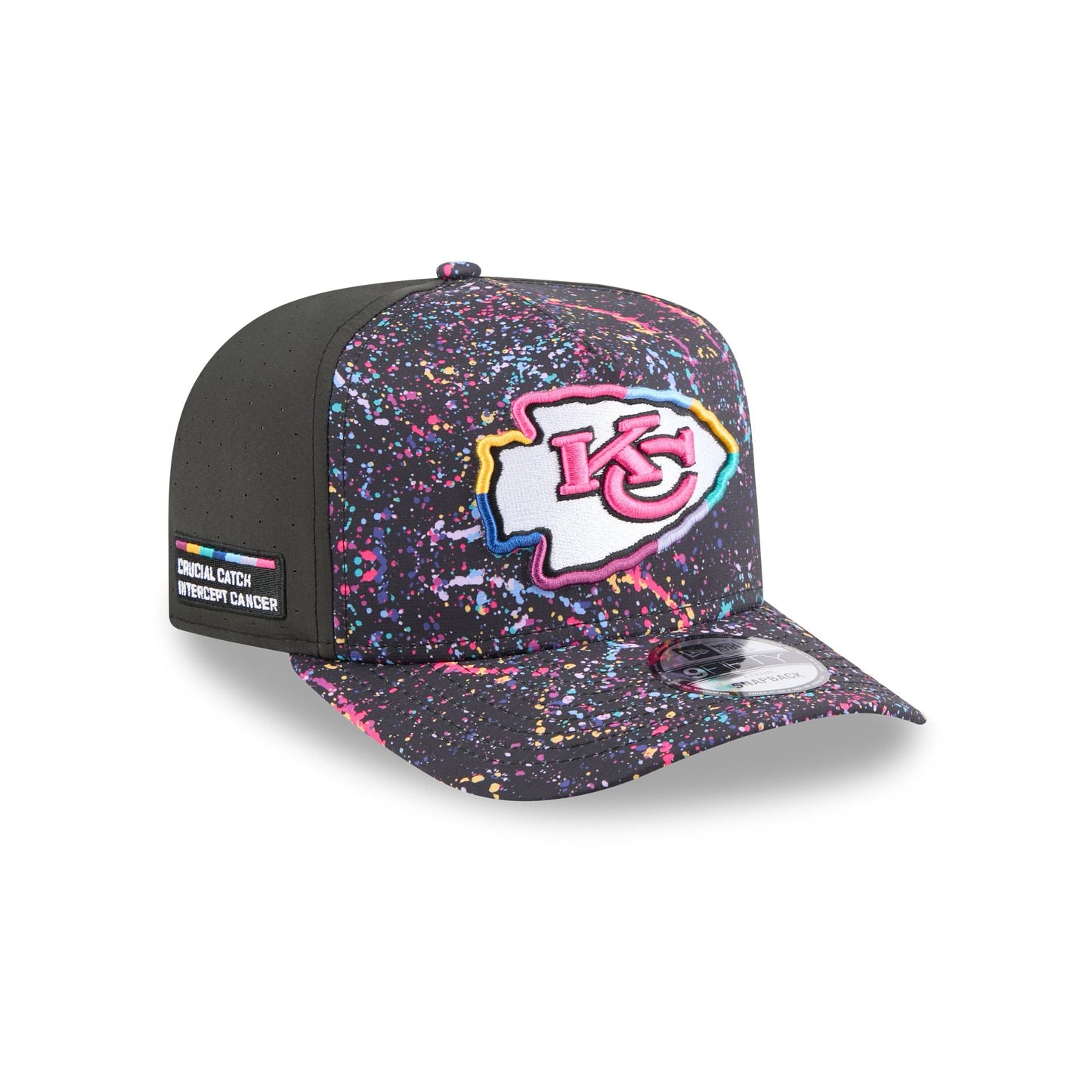 Kansas City Chiefs 2025 Crucial Catch 9FIFTY A-Frame Snapback Hat