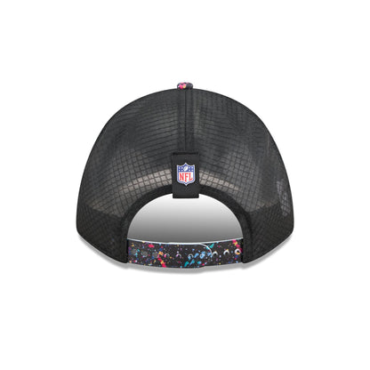 Pittsburgh Steelers 2025 Crucial Catch 9FORTY M-Crown A-Frame Trucker Hat