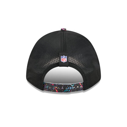 San Francisco 49ers 2025 Crucial Catch 9FORTY M-Crown A-Frame Trucker Hat
