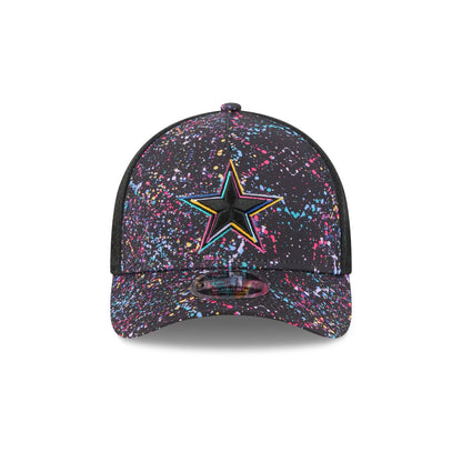 Dallas Cowboys 2025 Crucial Catch 9FORTY M-Crown A-Frame Trucker Hat