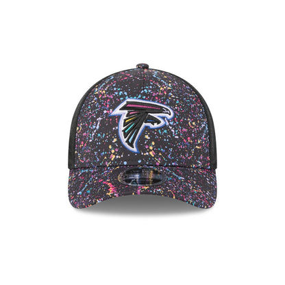 Atlanta Falcons 2025 Crucial Catch 9FORTY M-Crown A-Frame Trucker Hat