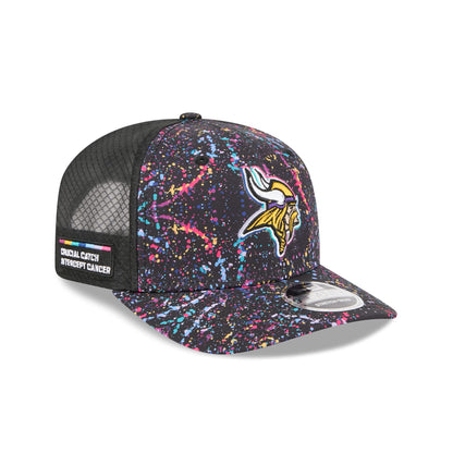 Minnesota Vikings 2025 Crucial Catch 9SEVENTY Trucker Hat